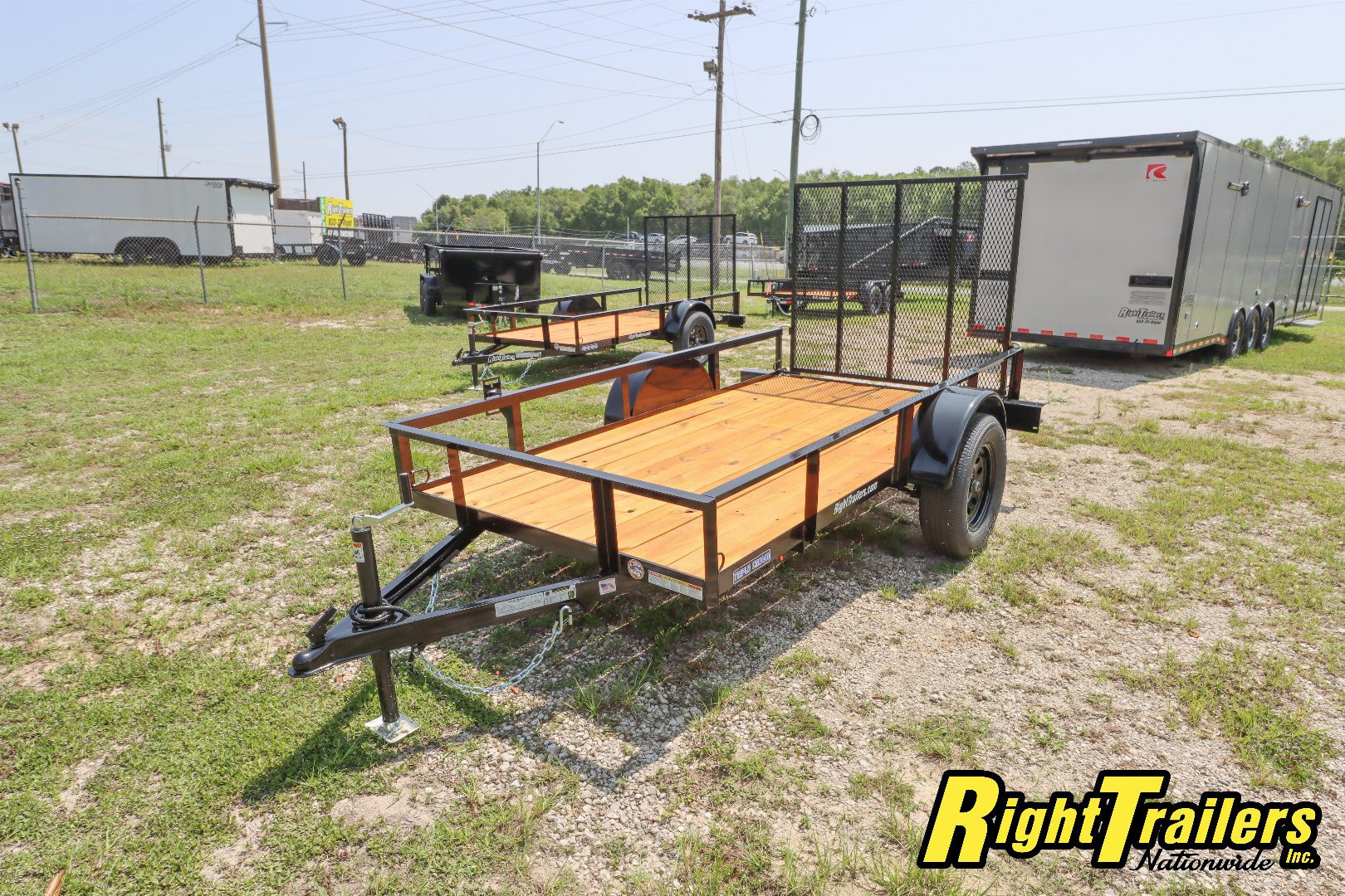 New 2025 5X10 Triple Crown Utility Trailer