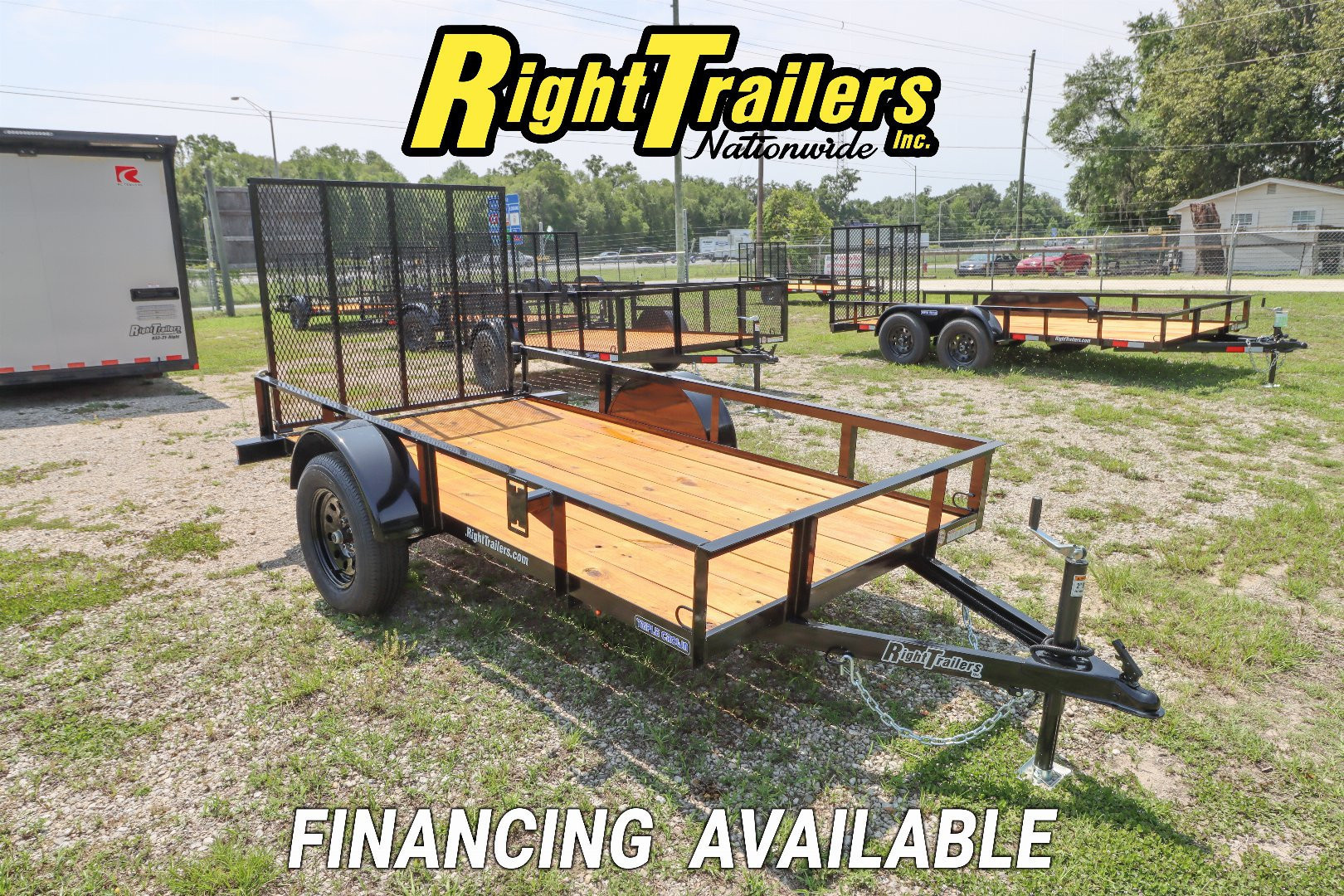 New 2025 5X10 Triple Crown Utility Trailer