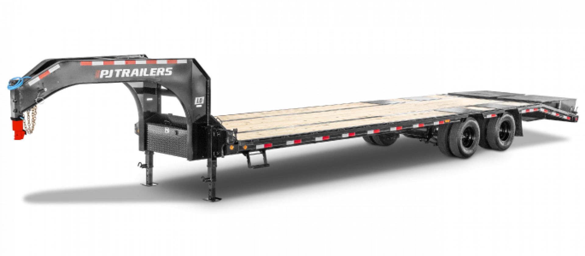 New 2025 PJ Trailers LD 30 FT. Flatbed Trailer