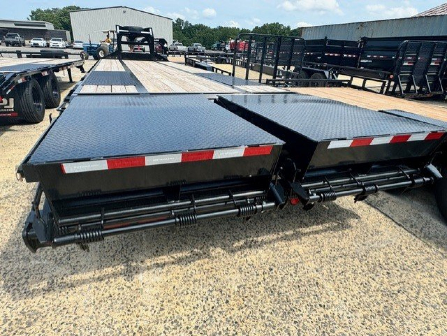 New 2025 PJ Trailers LD 30 FT. Flatbed Trailer