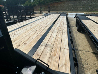 New 2025 PJ Trailers LD 30 FT. Flatbed Trailer