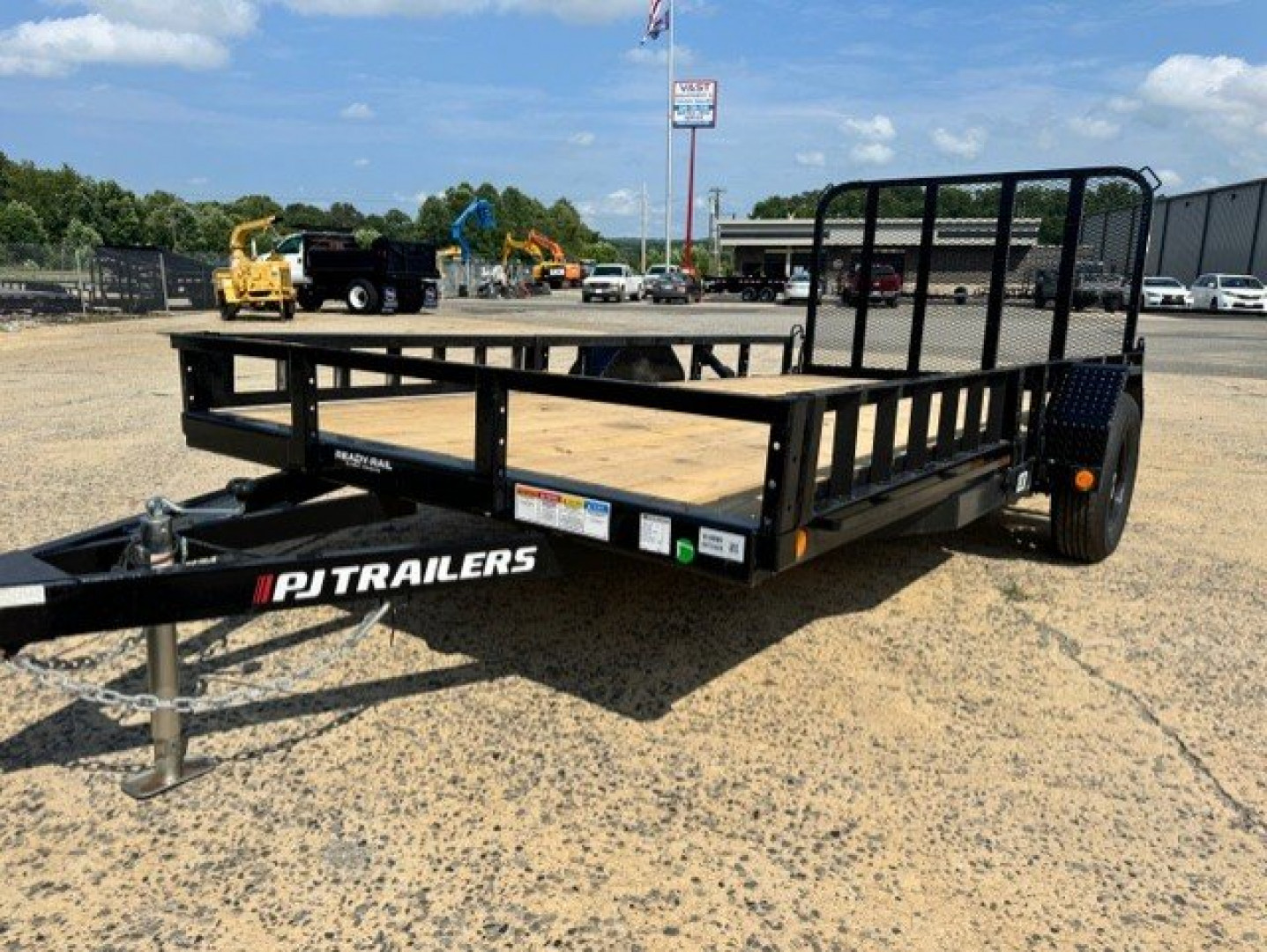 New 2025 PJ Trailers U8 14FT. Utility Trailer