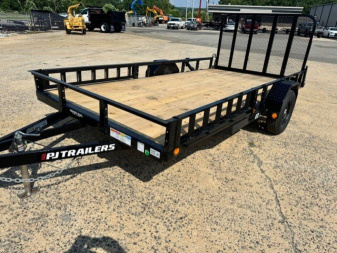 New 2025 PJ Trailers U8 14FT. Utility Trailer