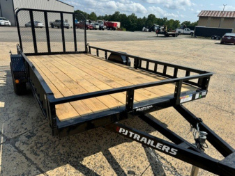 New 2025 PJ Trailers U8 14FT. Utility Trailer