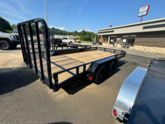 New 2025 PJ Trailers 16FT. UL Utility Trailer