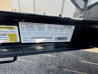 New 2025 PJ Trailers 16FT. UL Utility Trailer