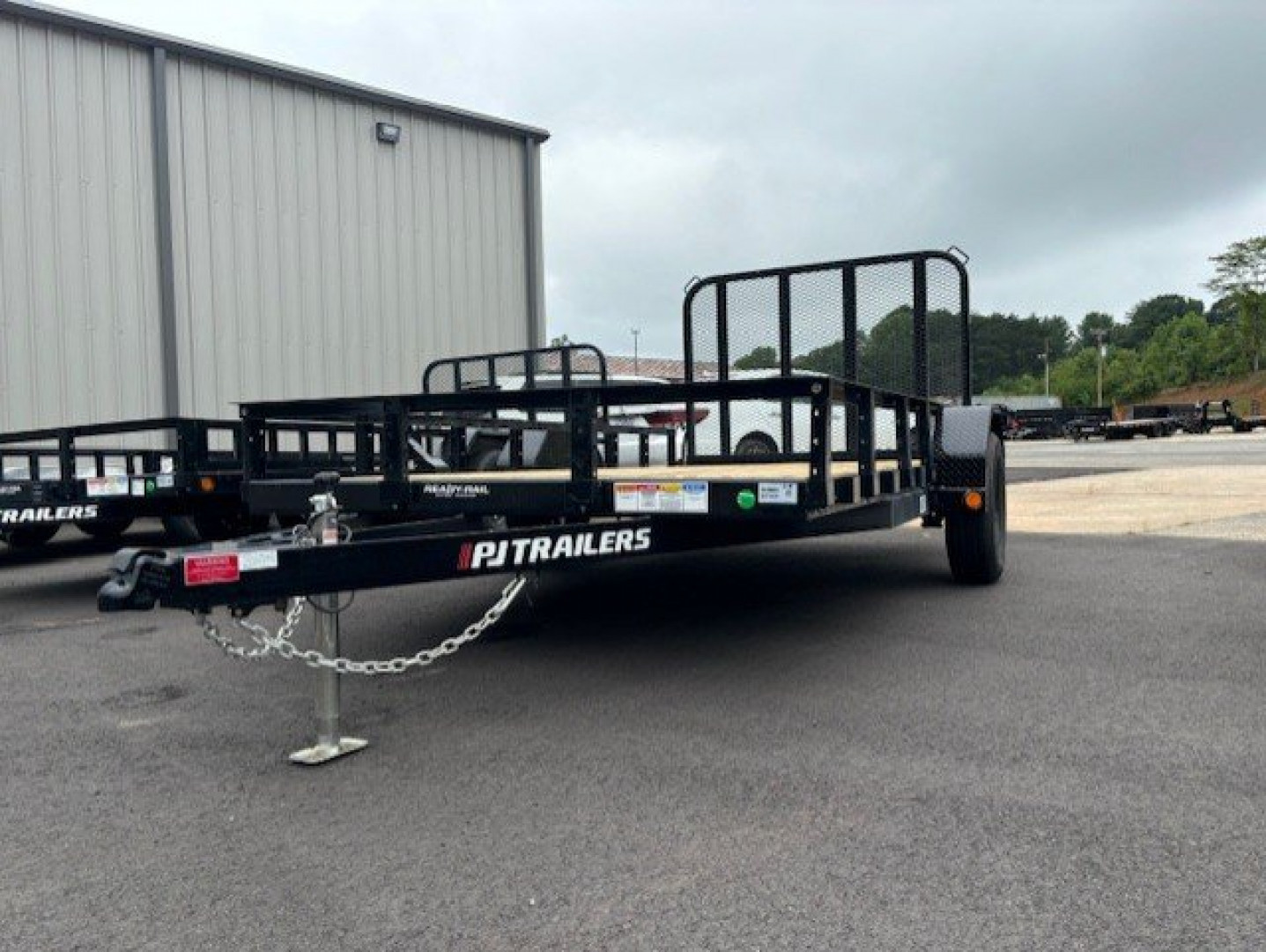 New 2025 PJ Trailers U7 12ft. Utility Trailer