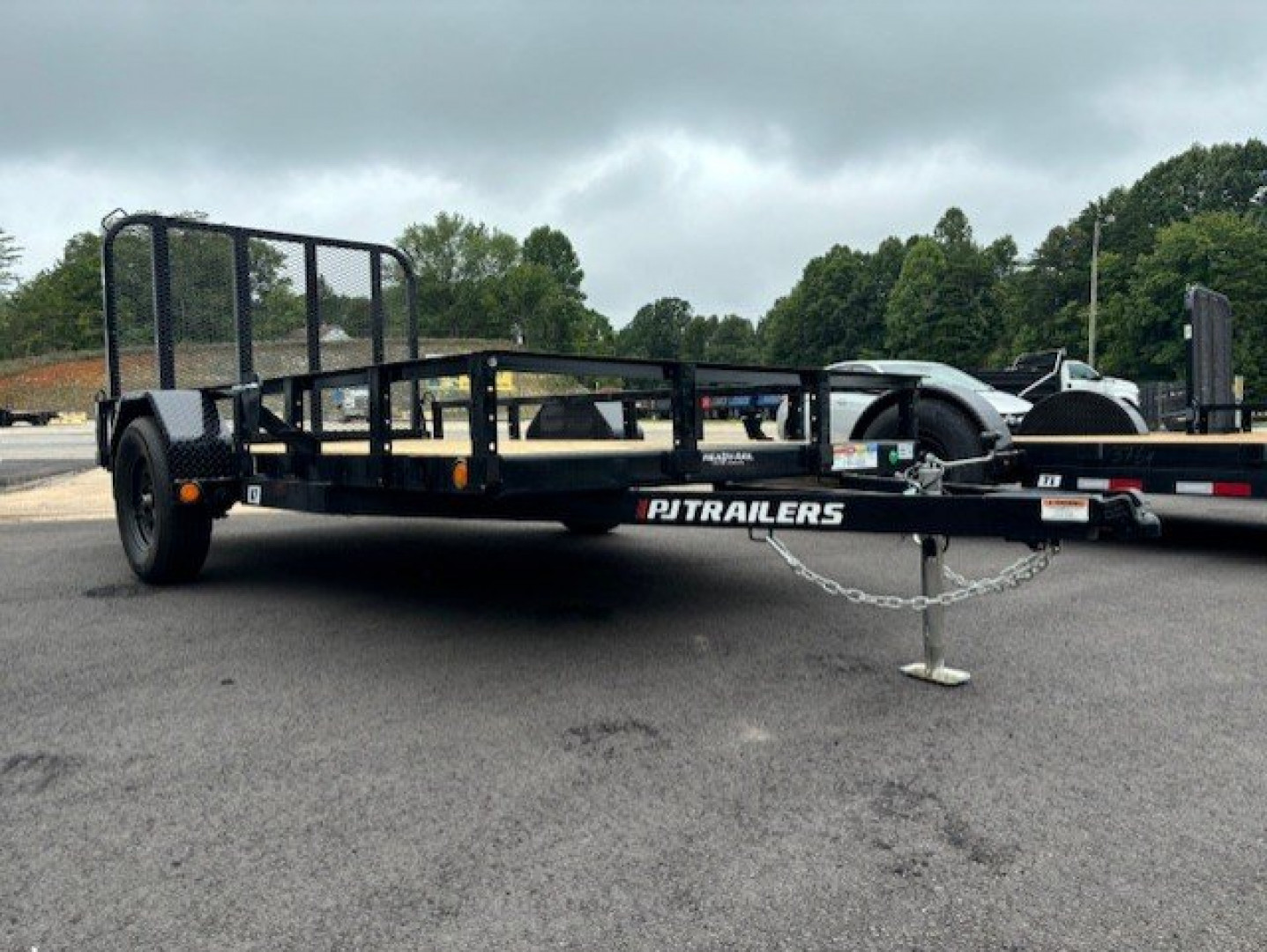 New 2025 PJ Trailers U7 12ft. Utility Trailer