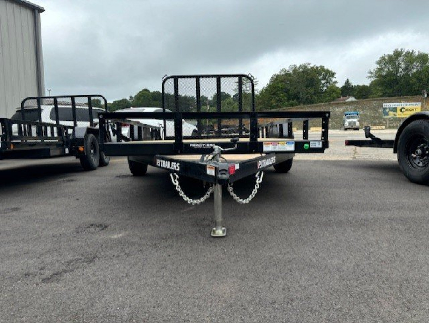 New 2025 PJ Trailers U7 12ft. Utility Trailer