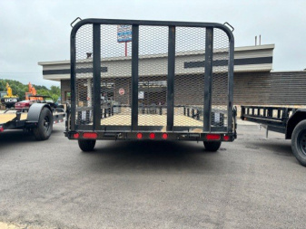 New 2025 PJ Trailers U7 12ft. Utility Trailer