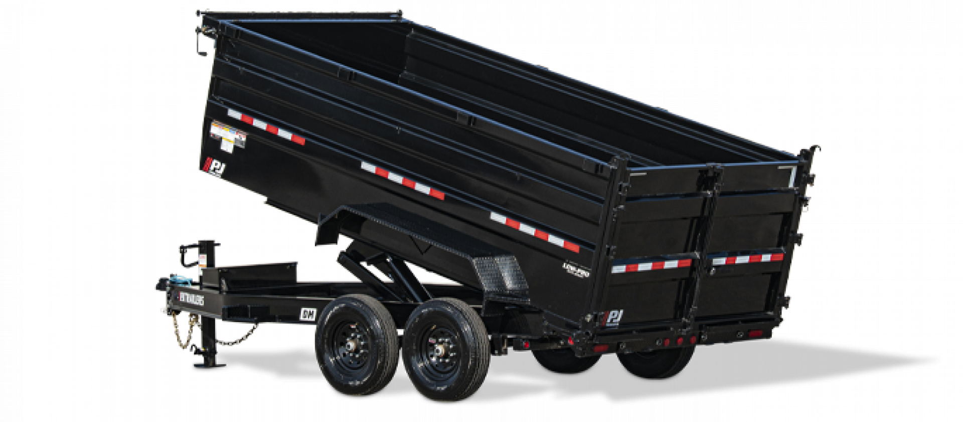 New 2025 PJ Trailers DM 14FT. Dump Trailer