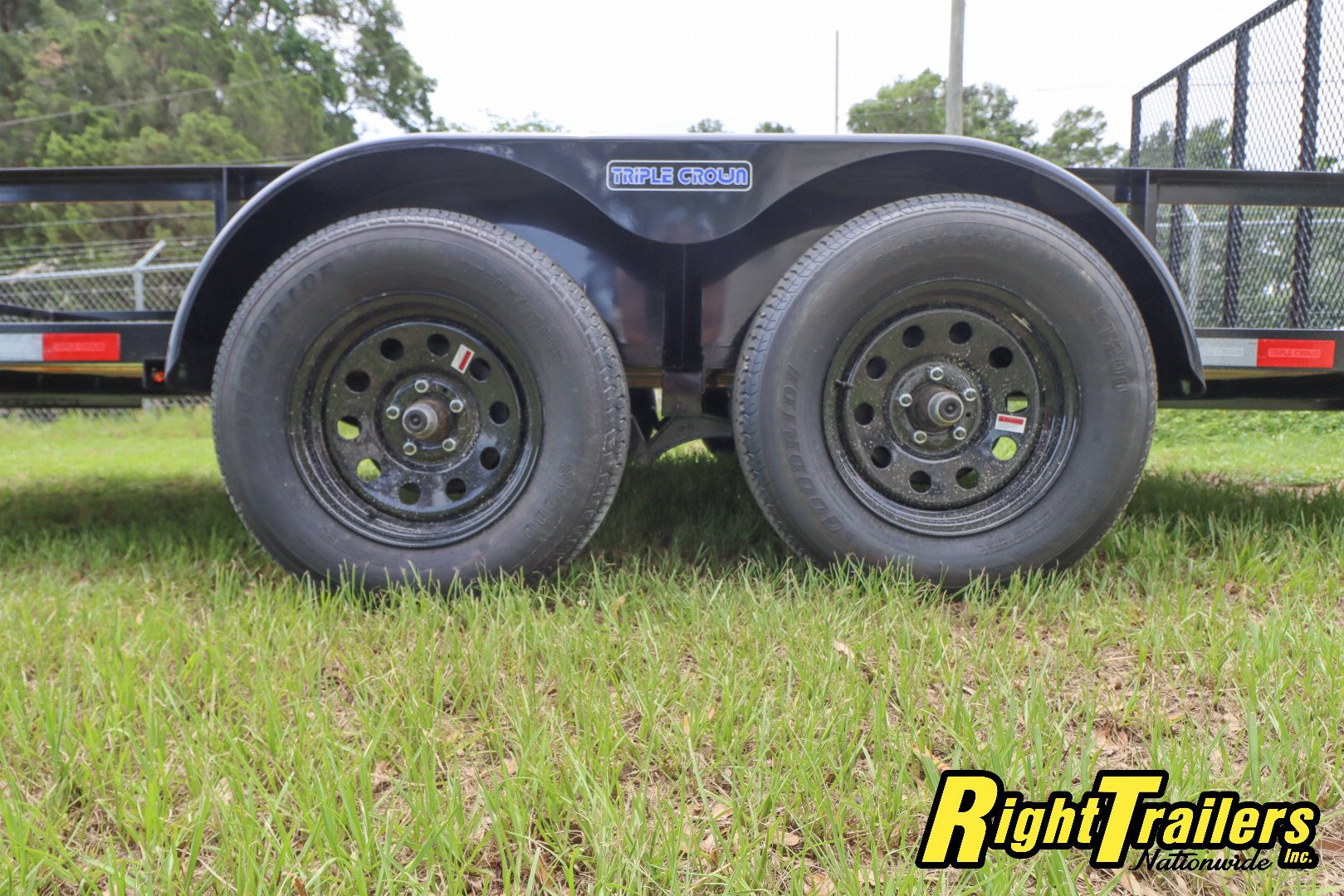 New 2025 6X16 Triple Crown Utility Trailer