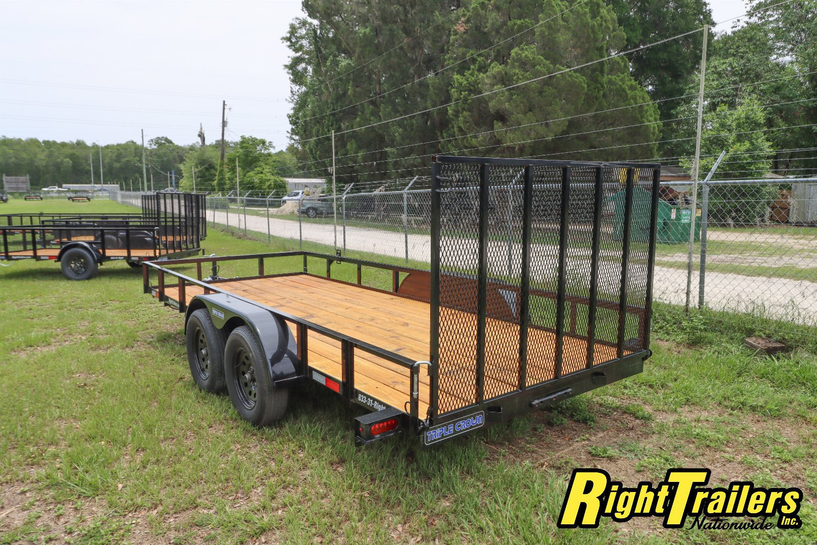 New 2025 6X16 Triple Crown Utility Trailer