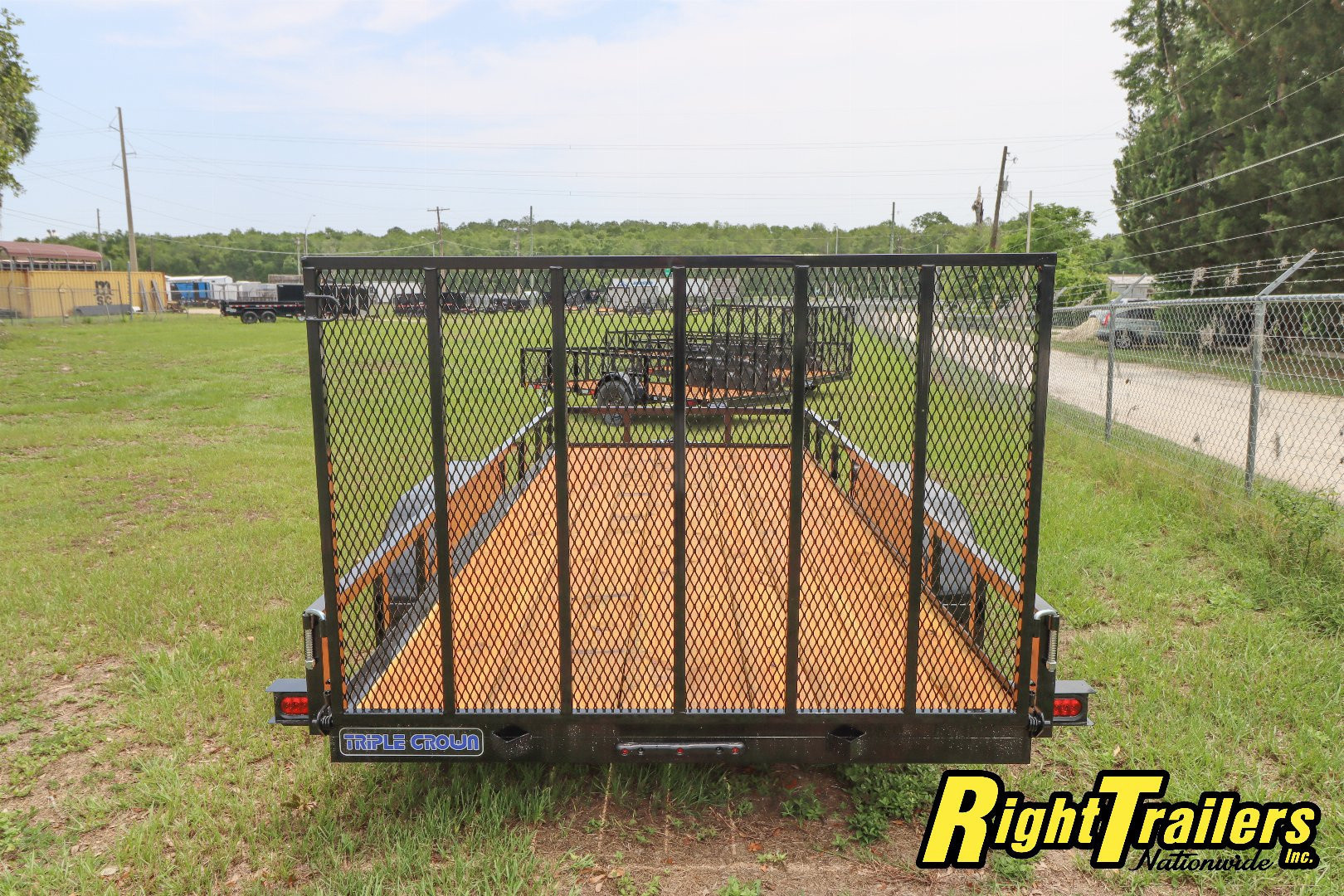 New 2025 6X16 Triple Crown Utility Trailer