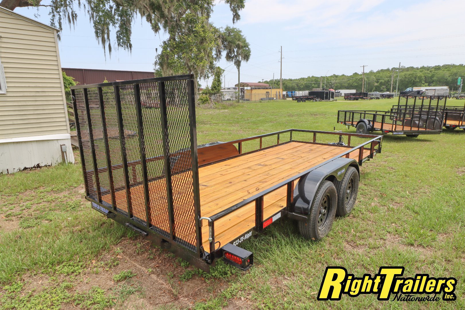 New 2025 6X16 Triple Crown Utility Trailer