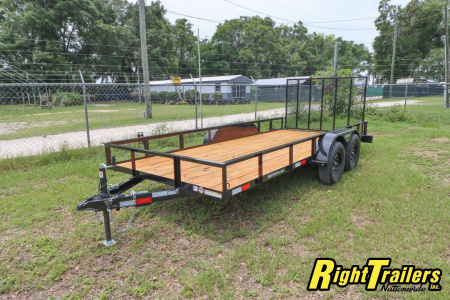 New 2025 6X16 Triple Crown Utility Trailer