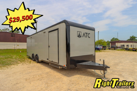 New 2025 8.5X28 ATC RACE TRAILER