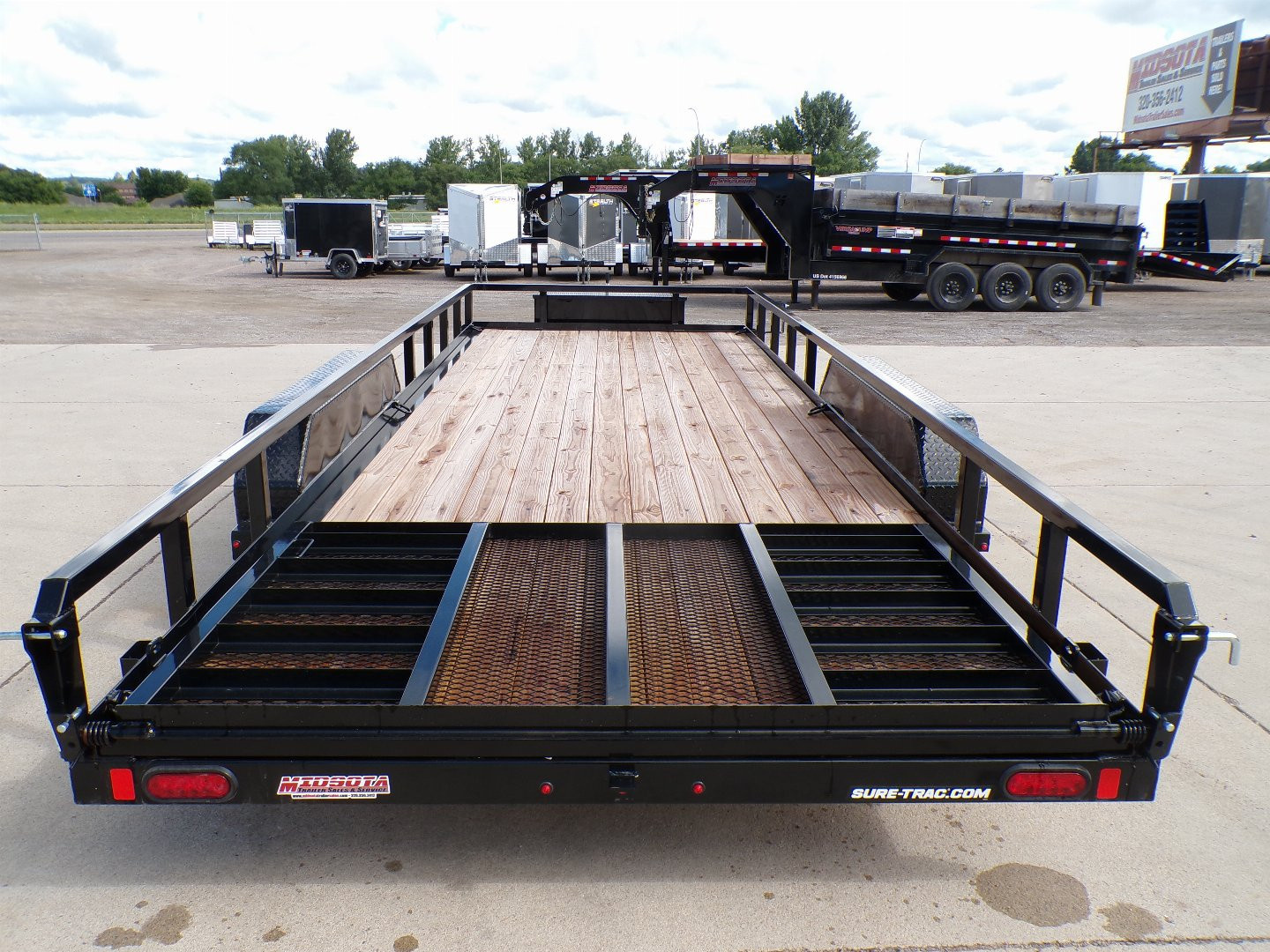 New 2025 SURE-TRAC 82 x 20 - 7k - 669 Utility Trailer