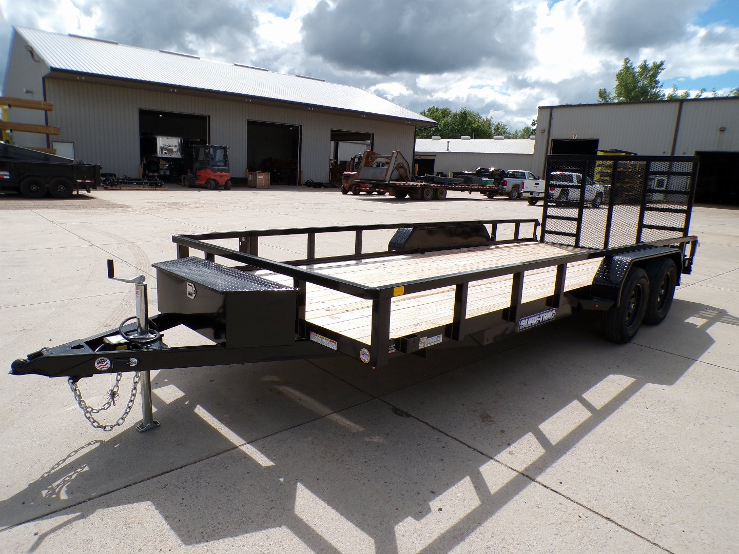 New 2025 Sure-Trac 82 x 18 - 7k Utility Trailer- 661