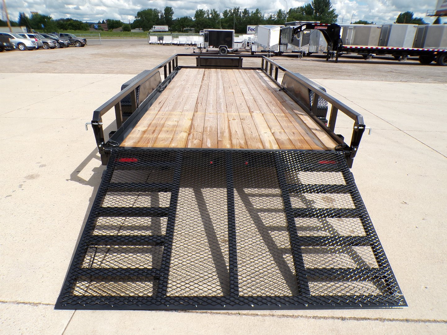 New 2025 Sure-Trac 82 x 18 - 7k Utility Trailer- 661