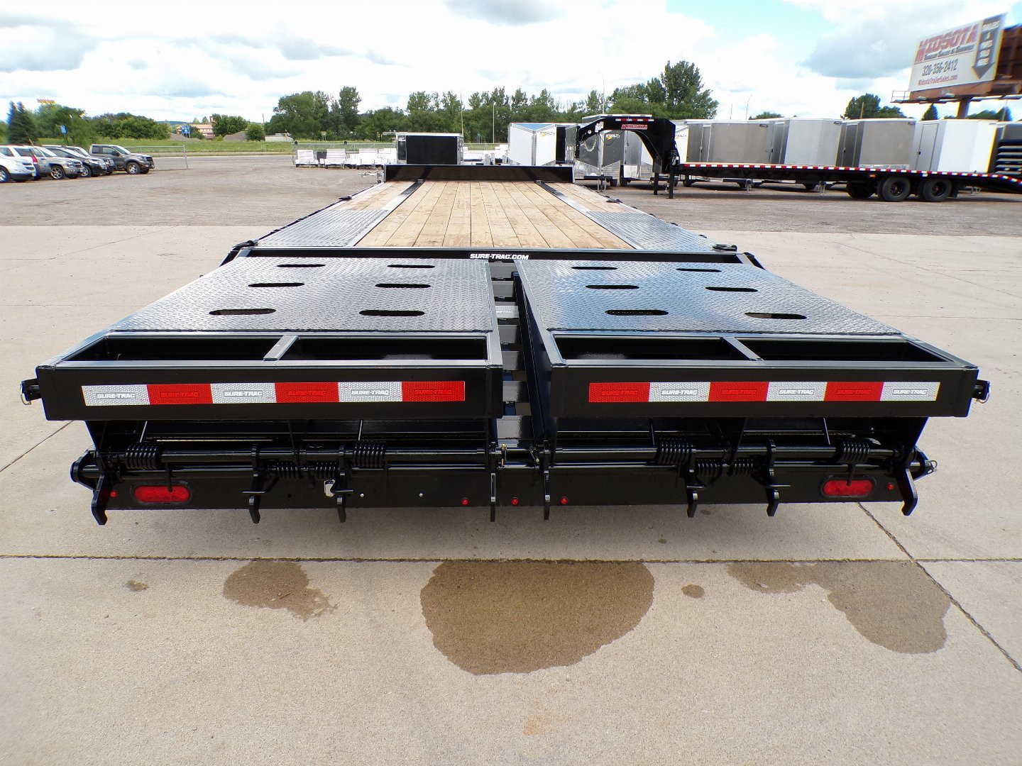 New 2025 Sure-Trac 8.5 x 20+5 HD-LP-BT-15k Deckover Trailer- 872