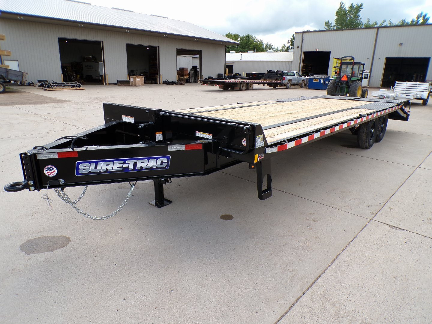 New 2025 Sure-Trac 8.5 x 20+5 HD-LP-BT-15k Deckover Trailer- 872