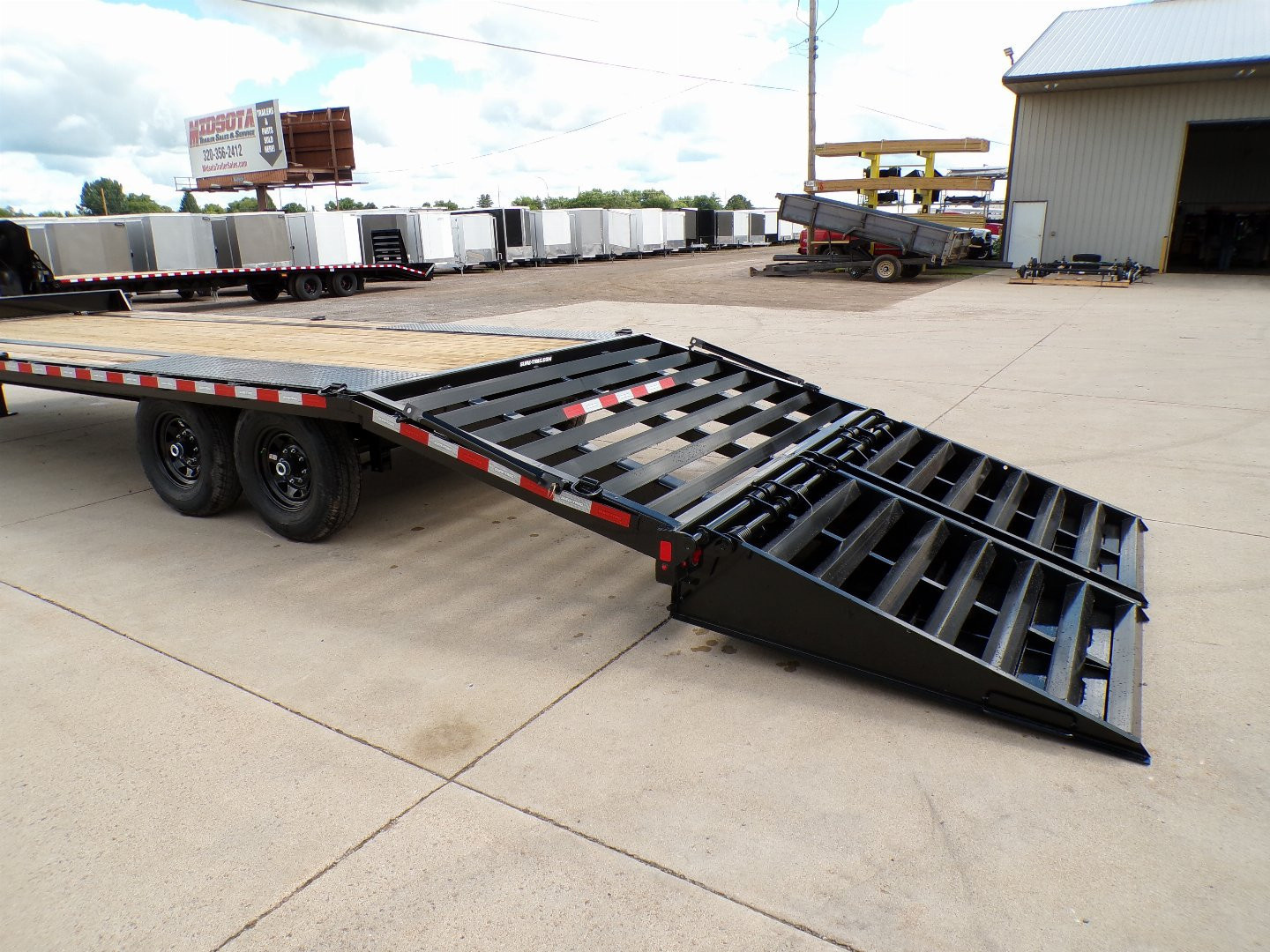 New 2025 Sure-Trac 8.5 x 20+5 HD-LP-BT-15k Deckover Trailer- 872