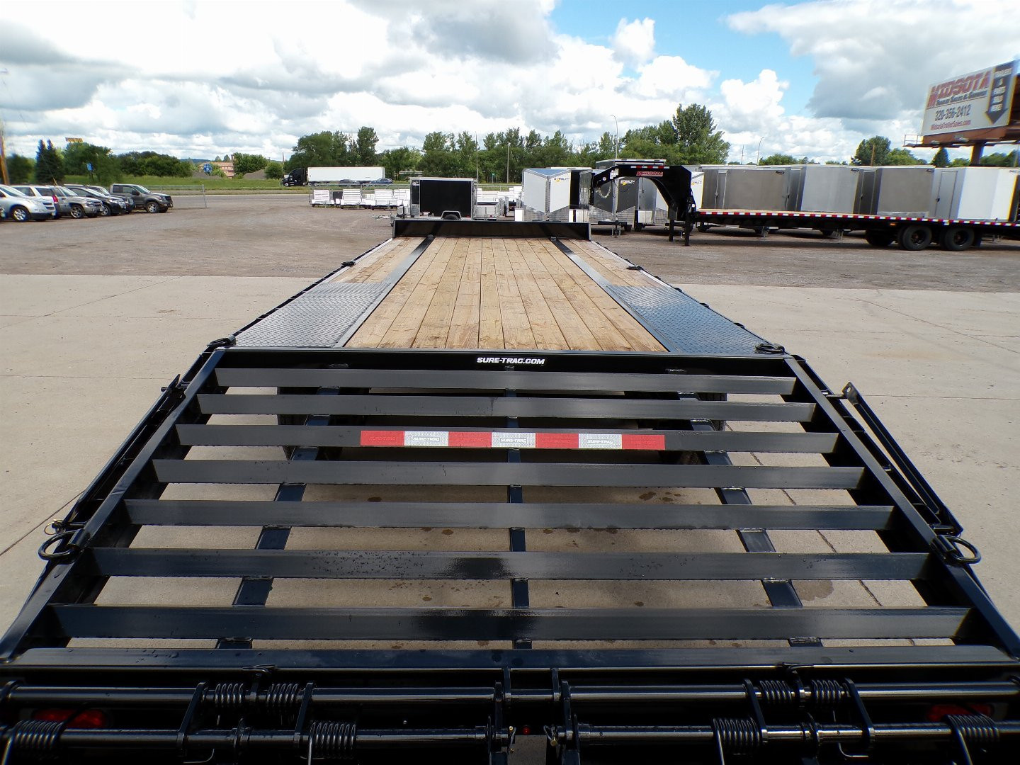 New 2025 Sure-Trac 8.5 x 20+5 HD-LP-BT-15k Deckover Trailer- 872