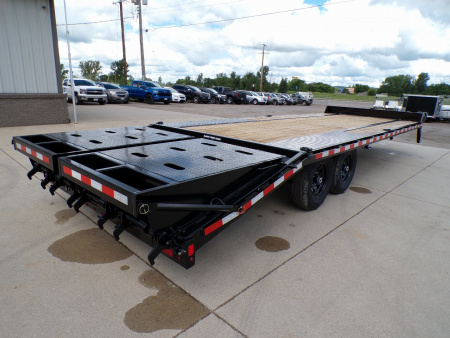 New 2025 Sure-Trac 8.5 x 20+5 HD-LP-BT-15k Deckover Trailer- 872