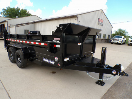 New 2025 Sure-Trac 82 x 14 Low Pro 14k Dump Trailer - 771