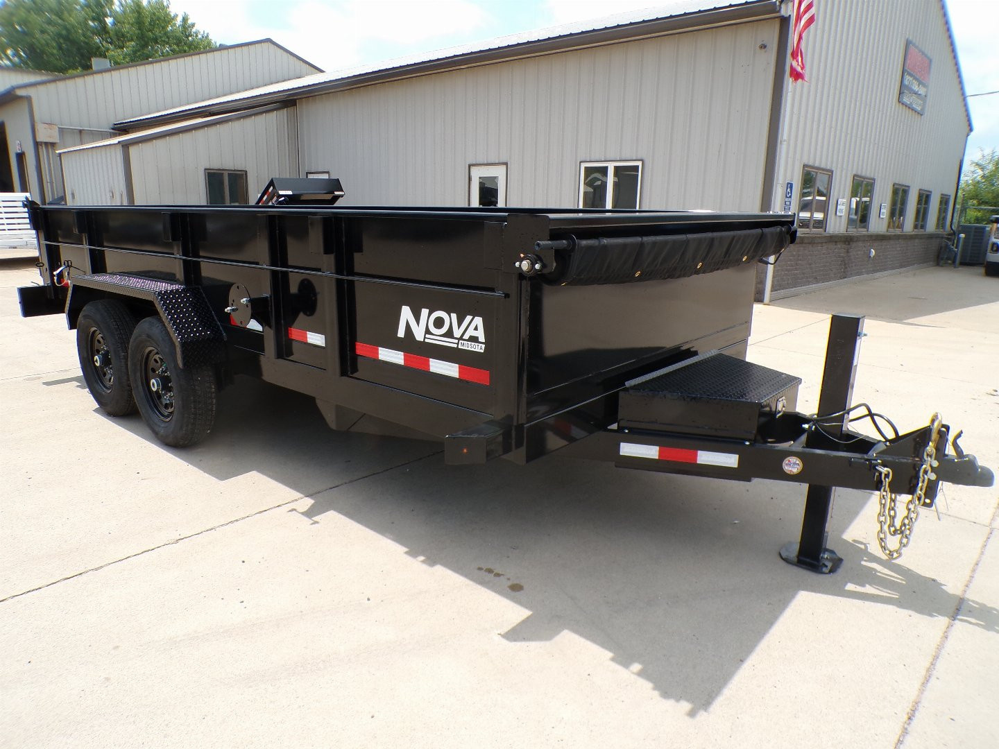 New 2025 Midsota Nova 8216 14K Dump Trailer - 206
