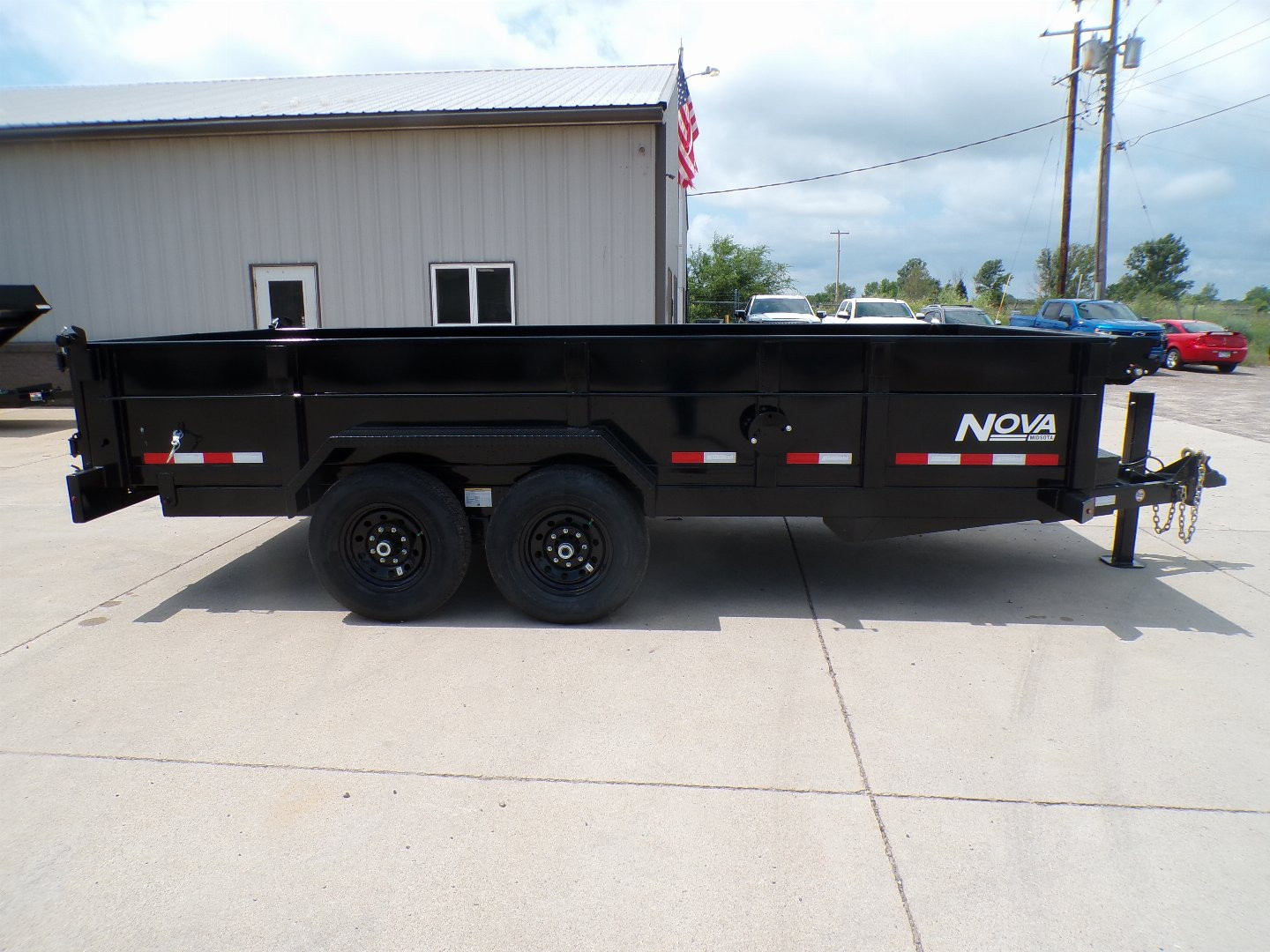 New 2025 Midsota Nova 8216 14K Dump Trailer - 206