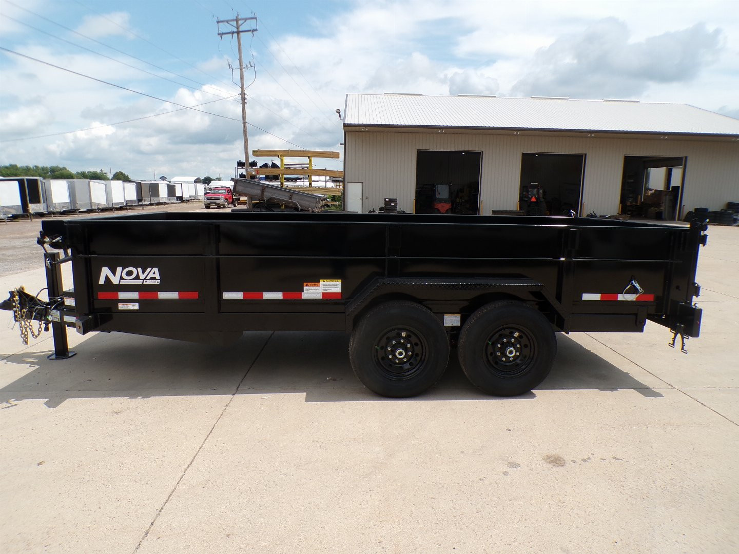 New 2025 Midsota Nova 8216 14K Dump Trailer - 206