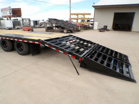 New 2025 Sure-Trac 85X32 HD -LP-GN-25.9K Deckover Flatbed Trailer - 244