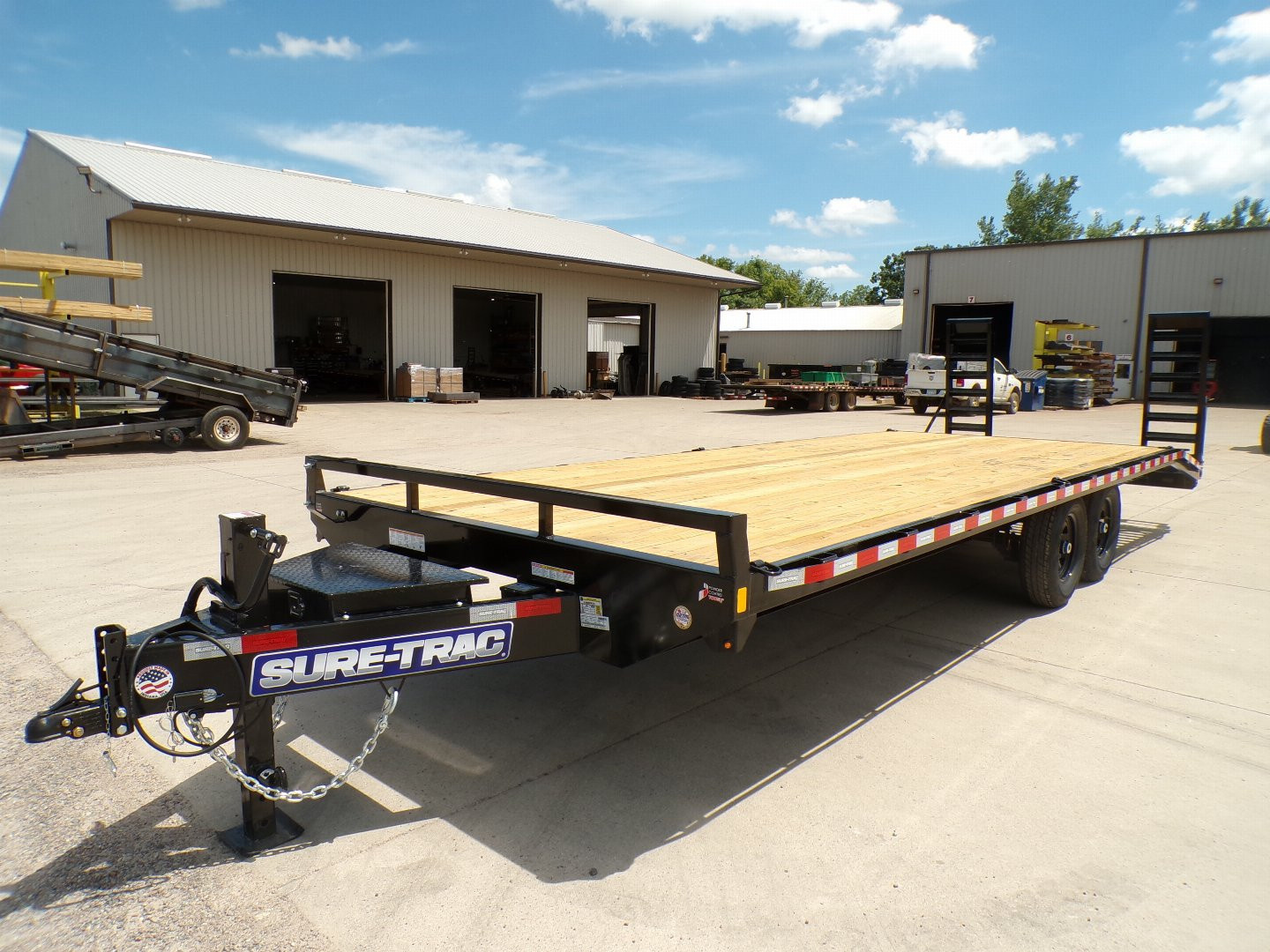 New 2025 Sure-Trac 8.5X24-Standard Duty BT-DO-15K Deckover Trailer - 249