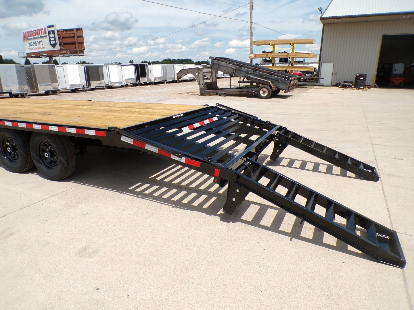 New 2025 Sure-Trac 8.5X24-Standard Duty BT-DO-15K Deckover Trailer - 249