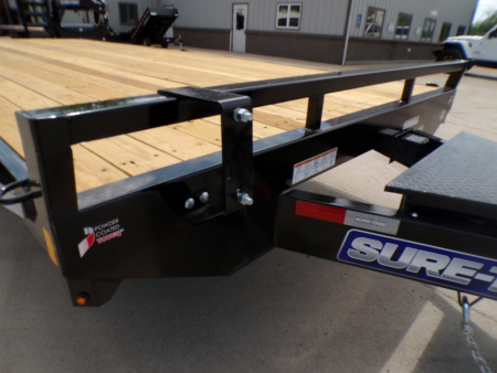 New 2025 Sure-Trac 8.5X24-Standard Duty BT-DO-15K Deckover Trailer - 249