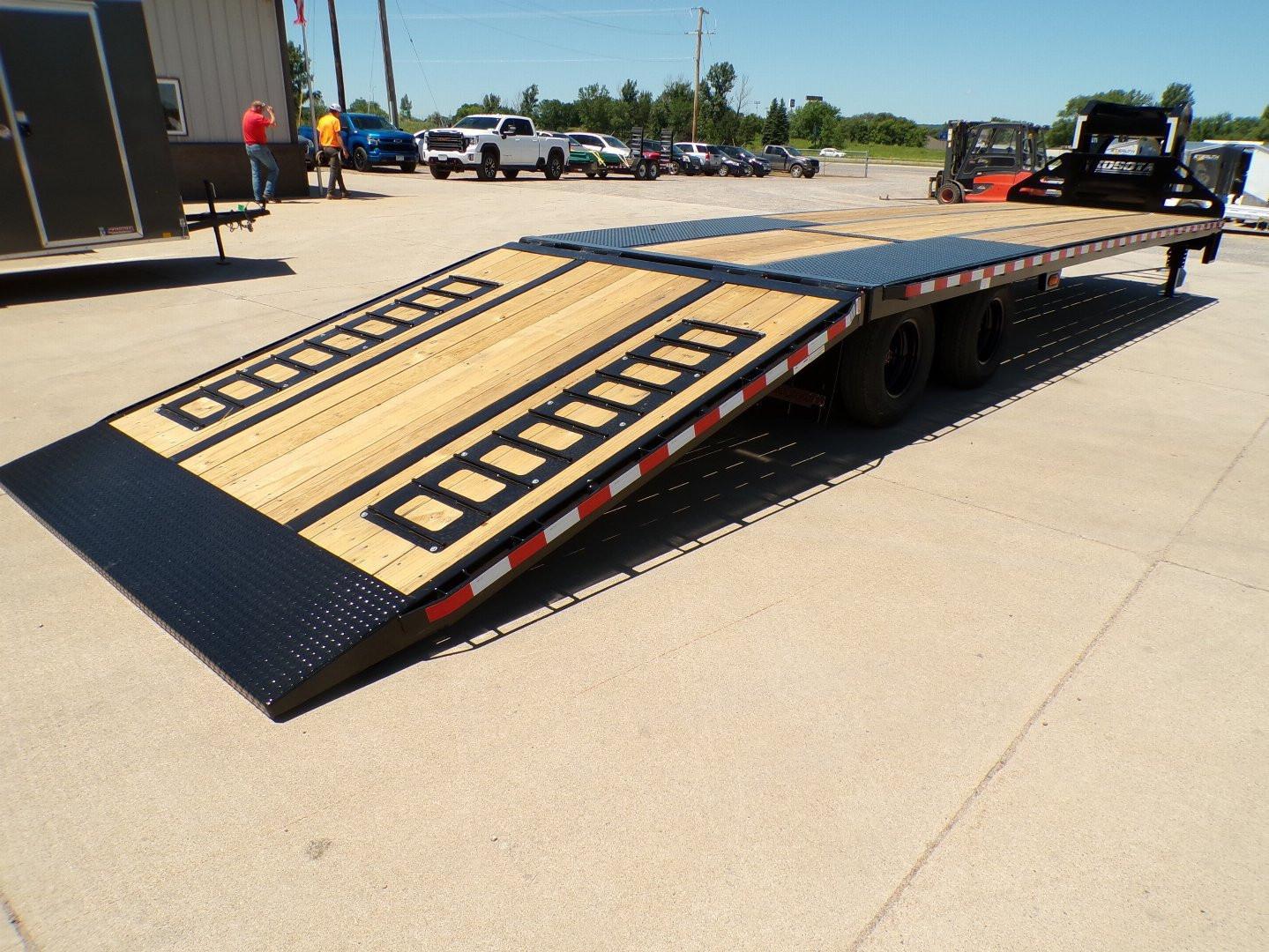 New 2025 Midsota FBGN-HB36-25.9K-Deckover Flatbed Trailer - 275