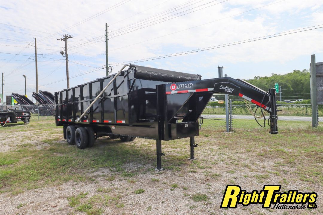 New 2025 8X20 U-Dump Dump Trailer