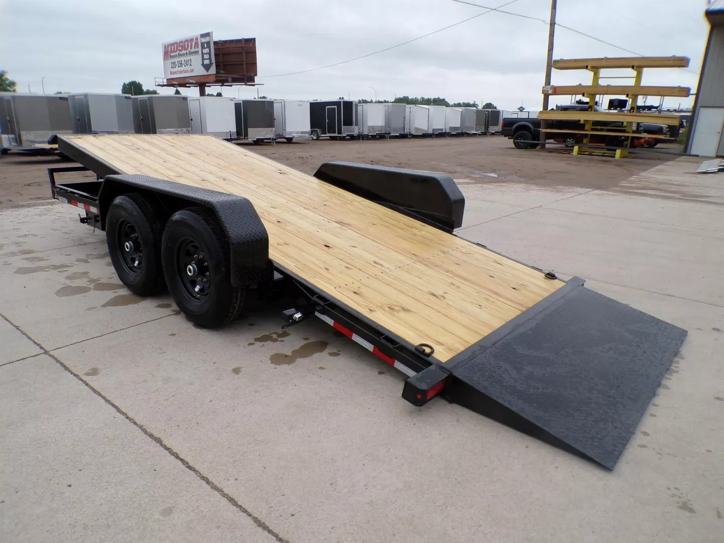 New 2025 SURE-TRAC 7X16 14K Equipment Tilt Trailer - 226