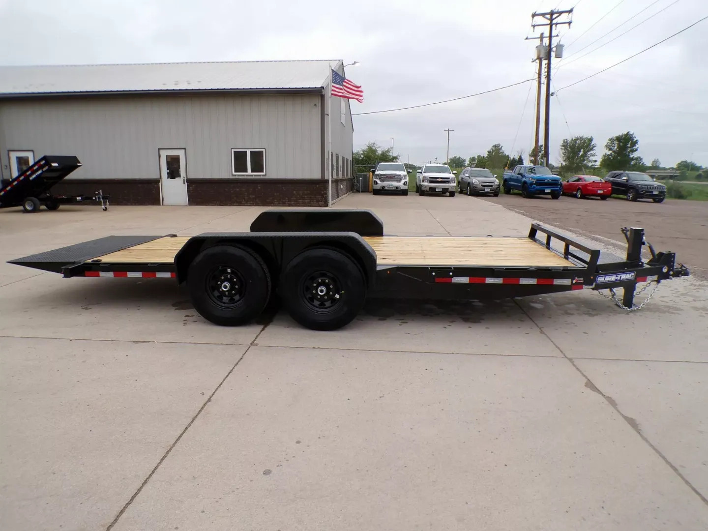 New 2025 SURE-TRAC 7X16 14K Equipment Tilt Trailer - 226