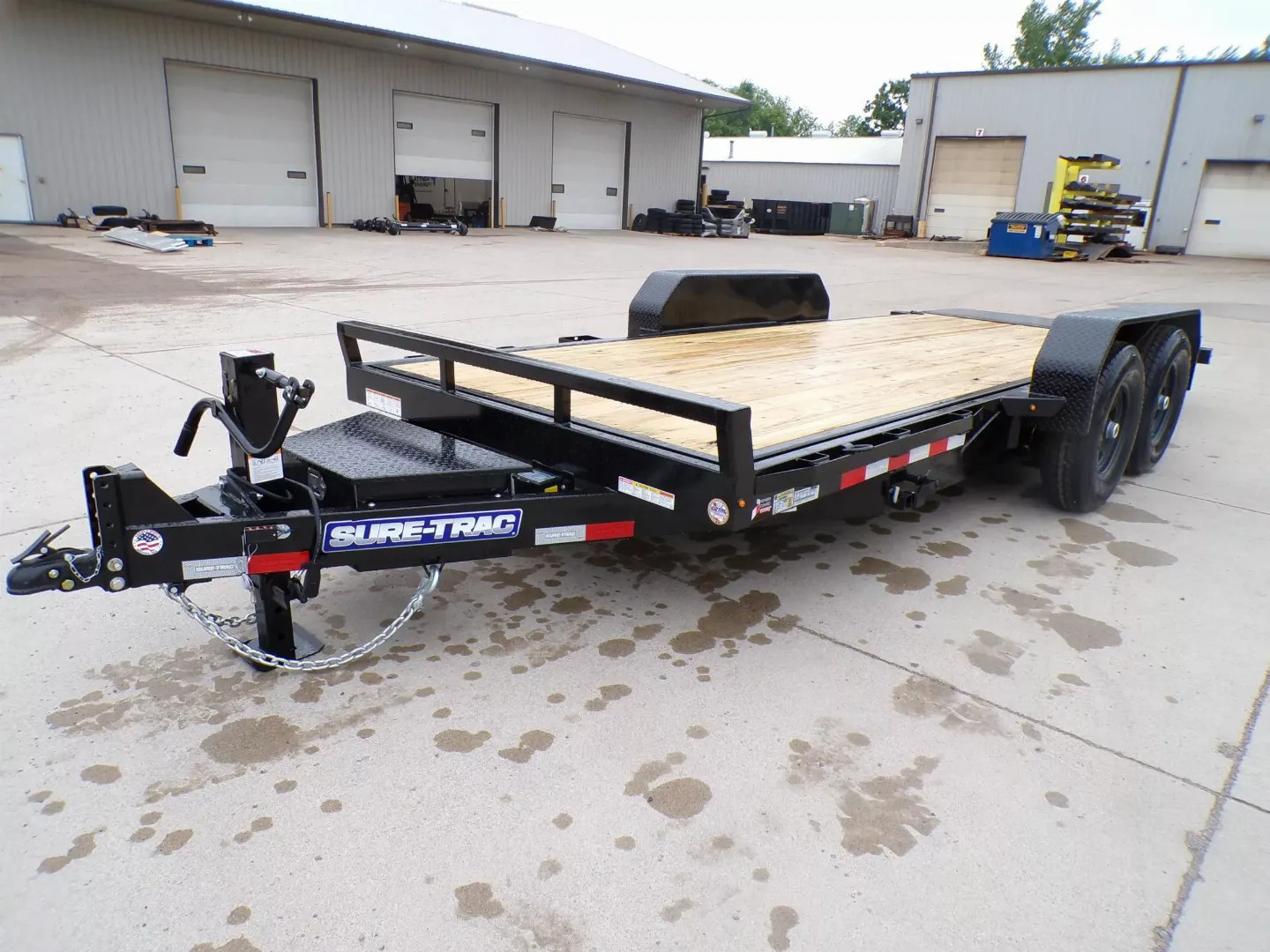 New 2025 SURE-TRAC 7X16 14K Equipment Tilt Trailer - 226