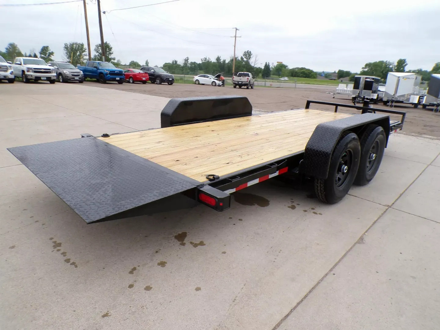 New 2025 SURE-TRAC 7X16 14K Equipment Tilt Trailer - 226