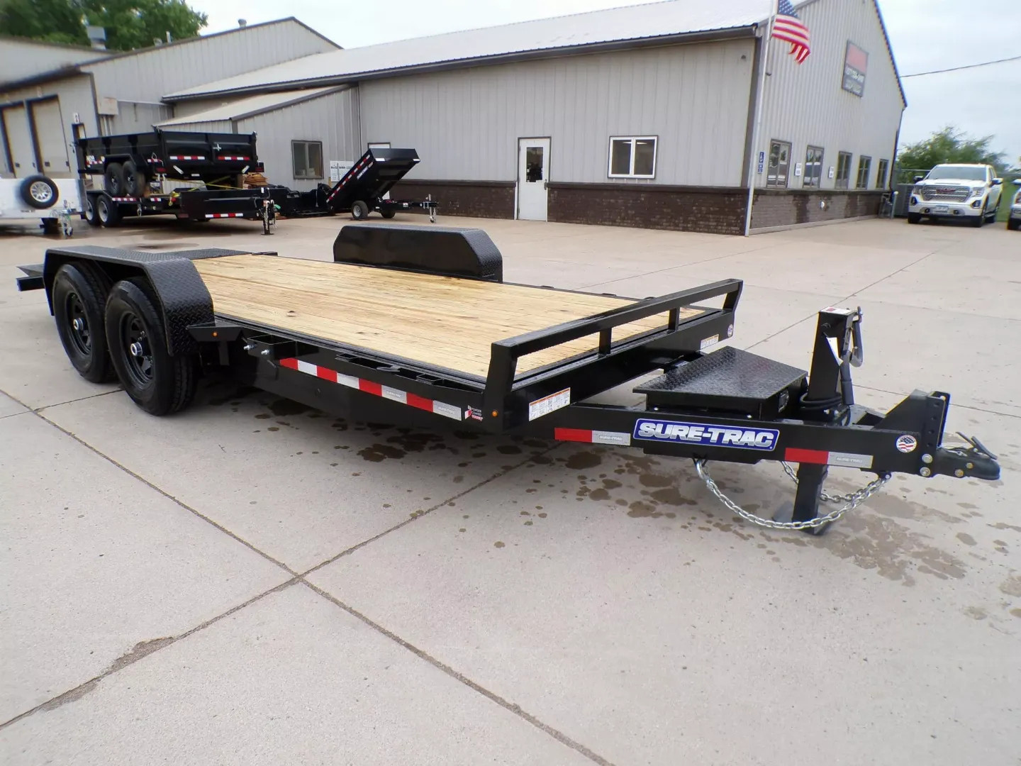 New 2025 SURE-TRAC 7X16 14K Equipment Tilt Trailer - 226