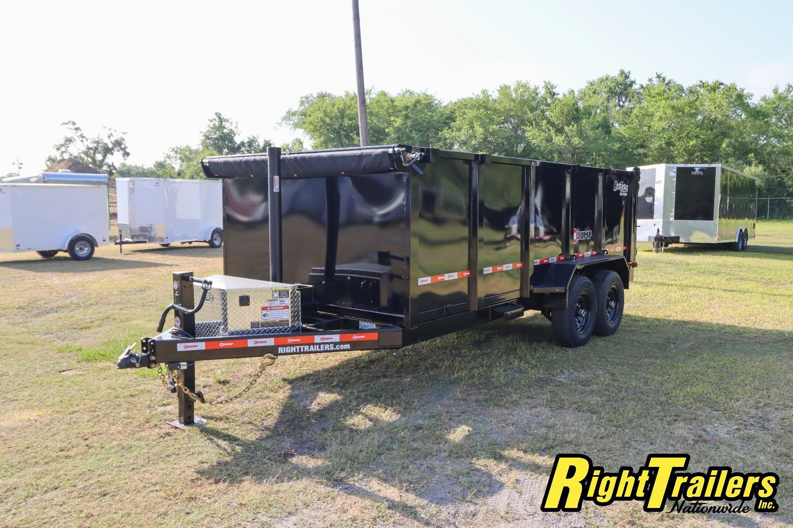 New 2025 7X16 U-DUMP Dump Trailer