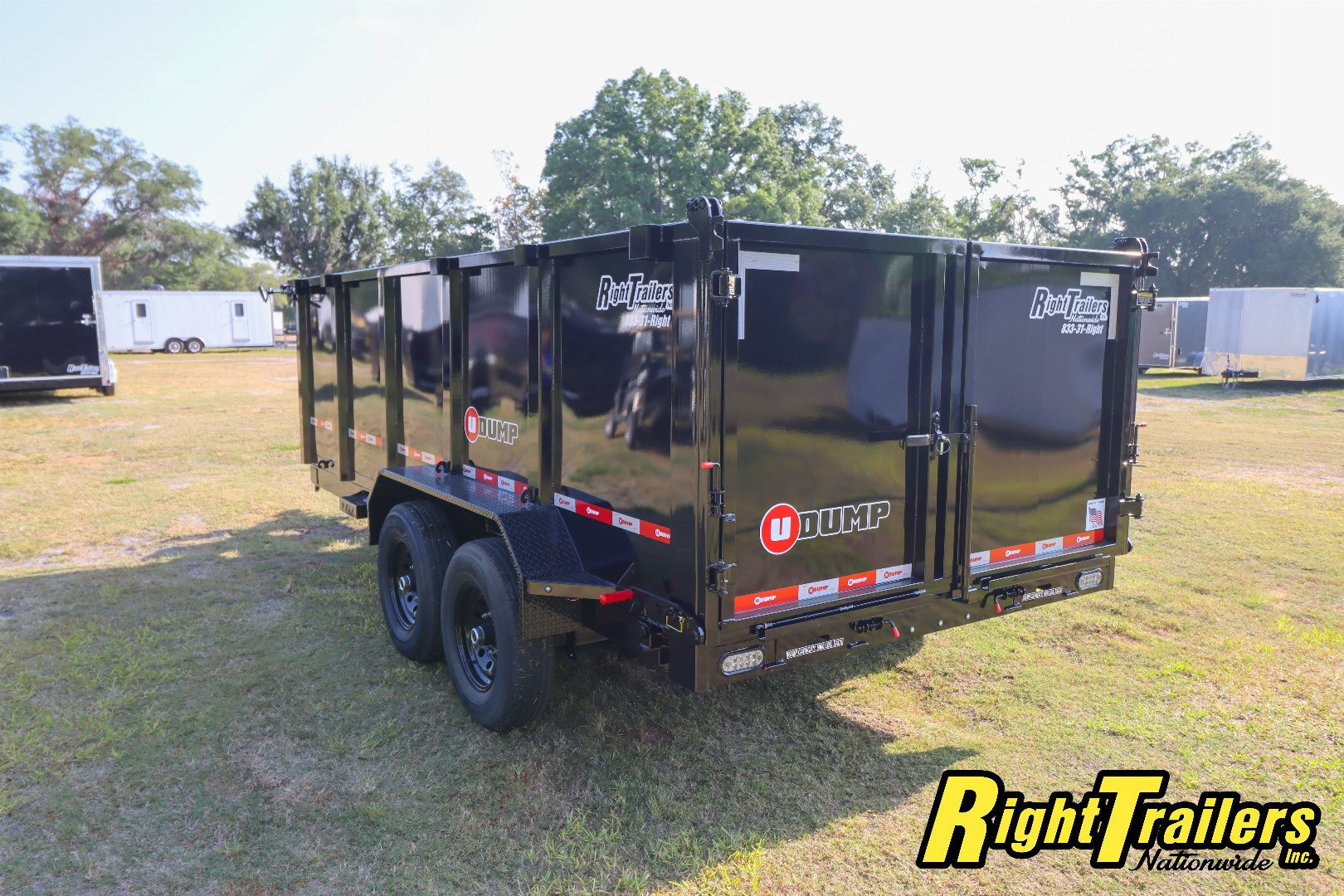 New 2025 7X16 U-DUMP Dump Trailer