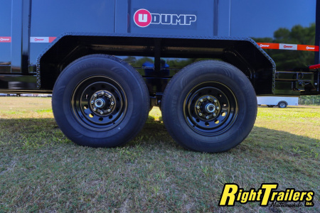 New 2025 7X16 U-DUMP Dump Trailer