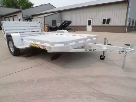 New 2026 Aluma 7712H - S - BT Utility Trailer - 549