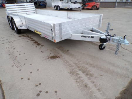 New 2026 Aluma 8118TA-EL-R-BT-SR - Utility Trailer - 577