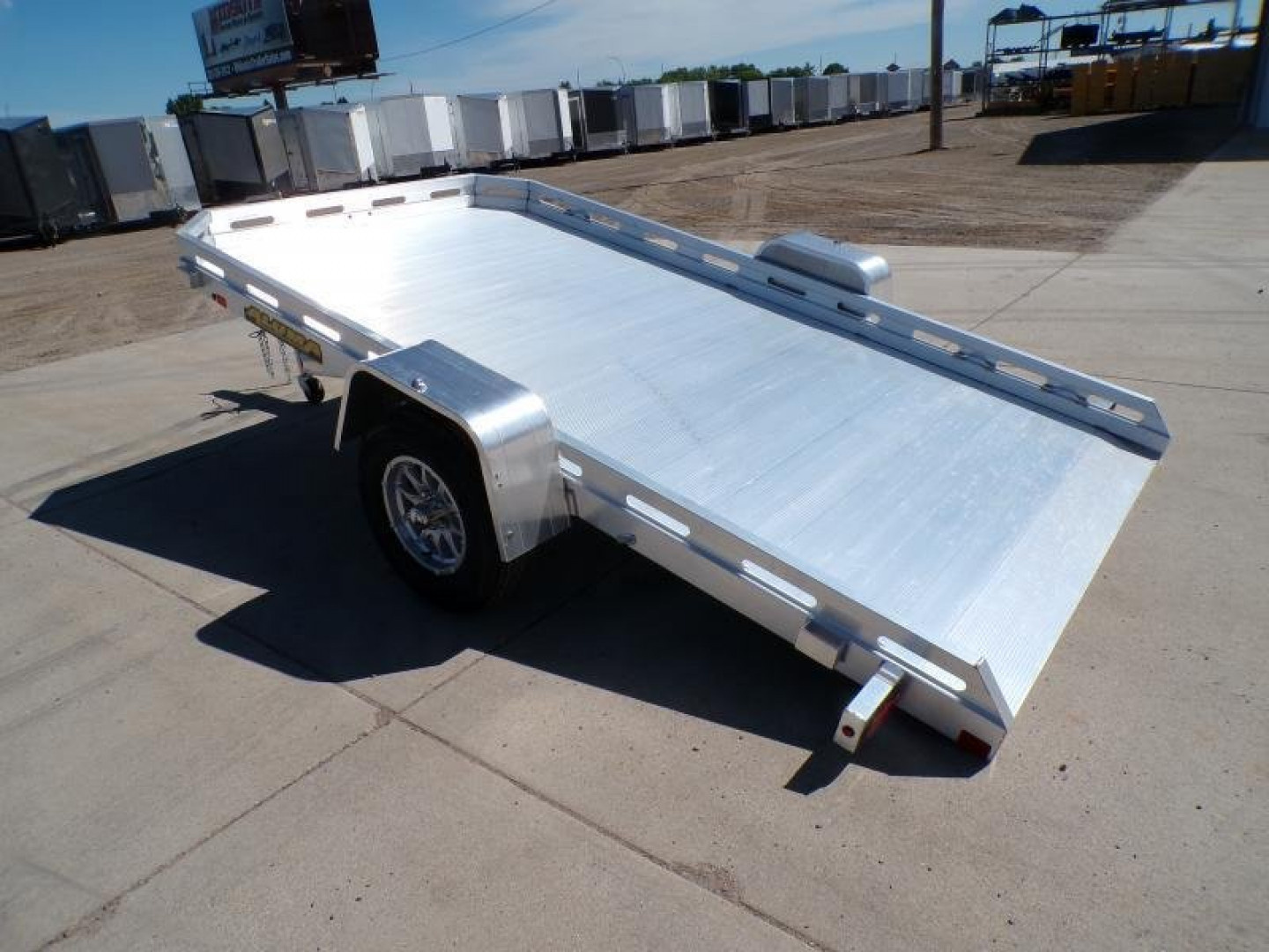 New 2025 Aluma 7712H-TILT-S - Utility Trailer - 856